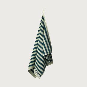 BONGUSTA Waschlappen BONGUSTA “Naram Seafoam & Deep Teal” | 30x30 cm | Blaugrüne Farbkombination