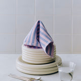 HAY Waschlappen „Canteen Sky Blue & Pink Mix“ Set 2 | Soft Cotton | HAY