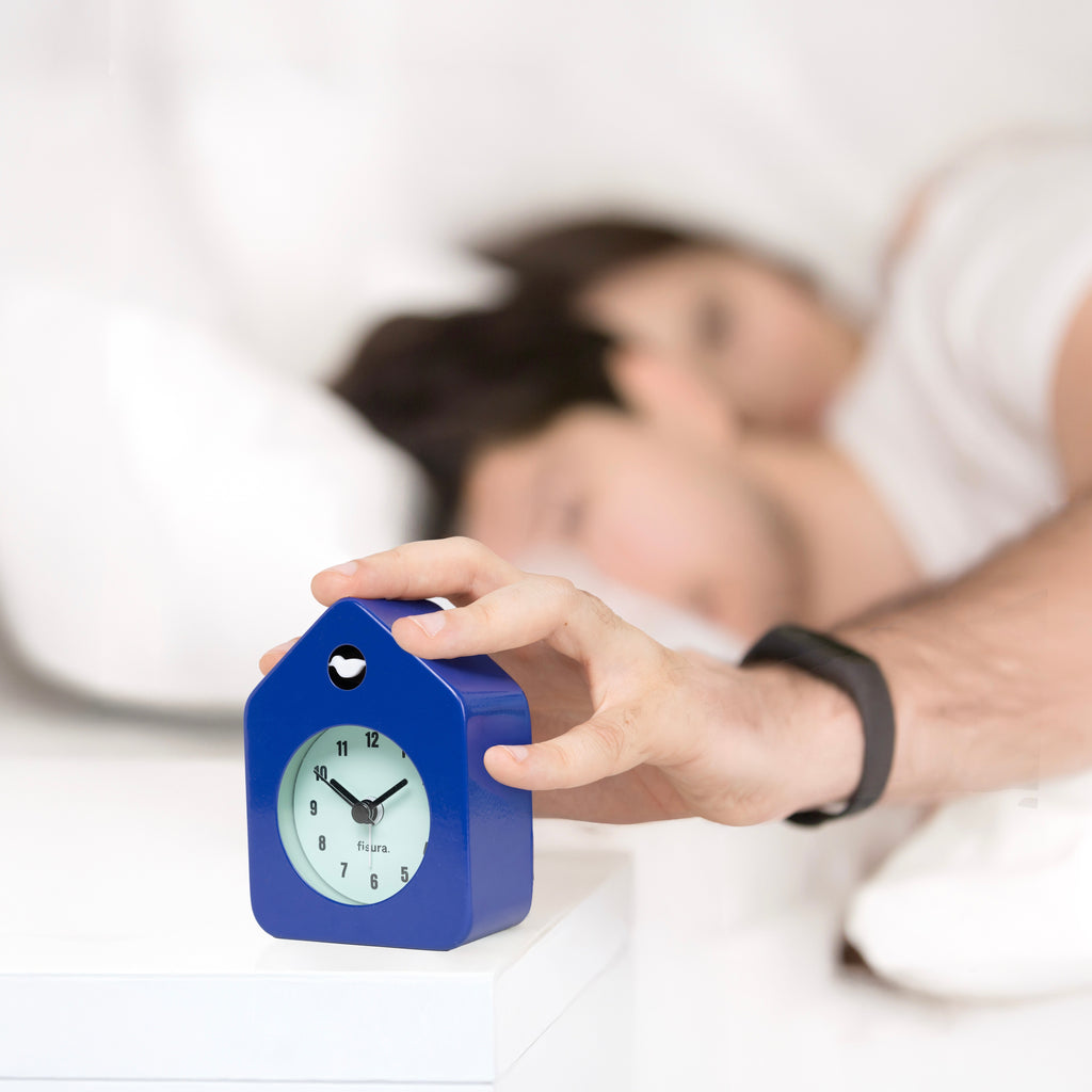 Fisura Wecker Fisura "Cuckoo Mini Alarm Clock" | Blue | Funktional & Schick