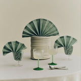 HAY Weingläser „Tint Clear & Light Green“ 2 Stk. | 2er-Set mit sanftem Akzent | HAY