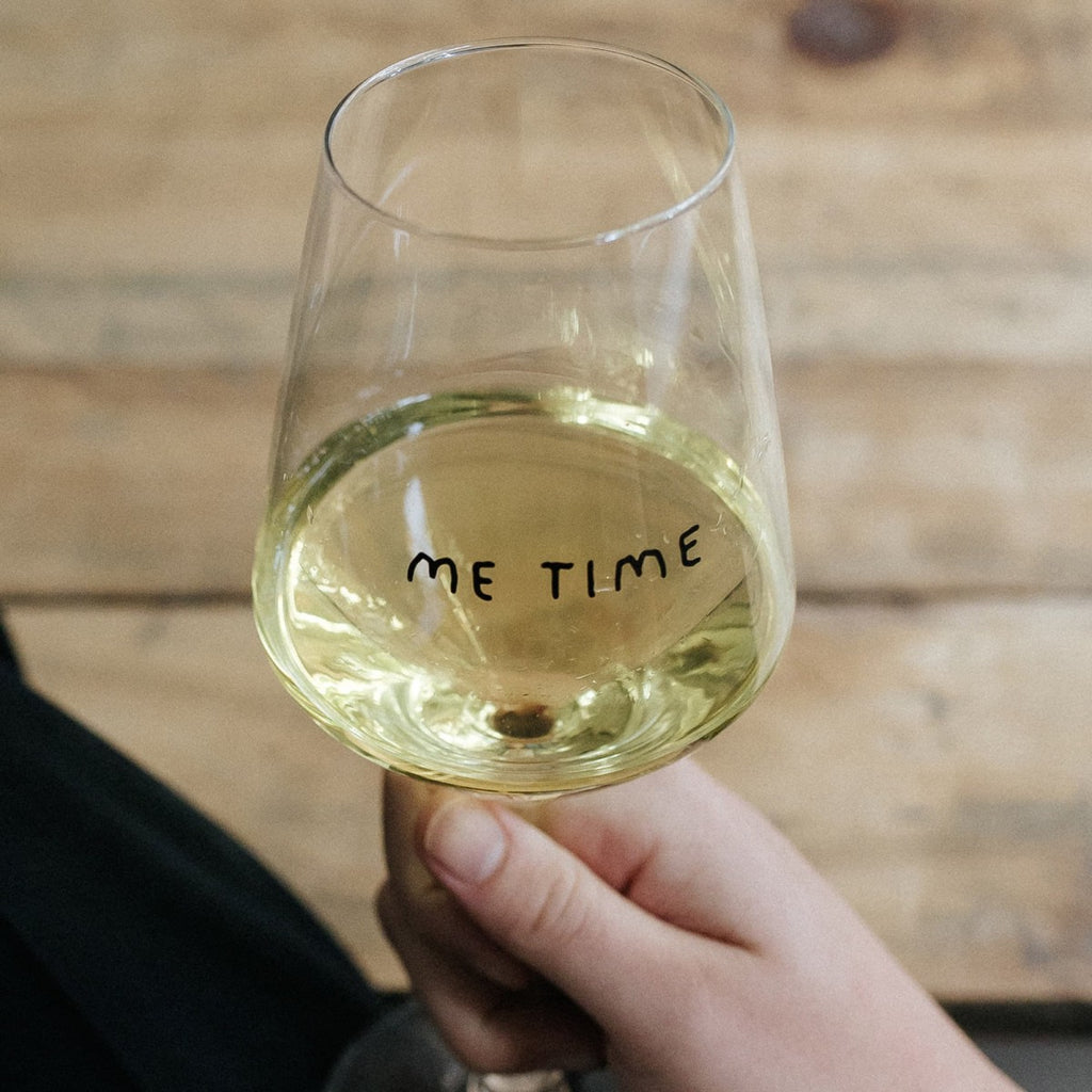 selekkt Weinglas Selekkt "Me Time" | Entspannung, Modernes Design