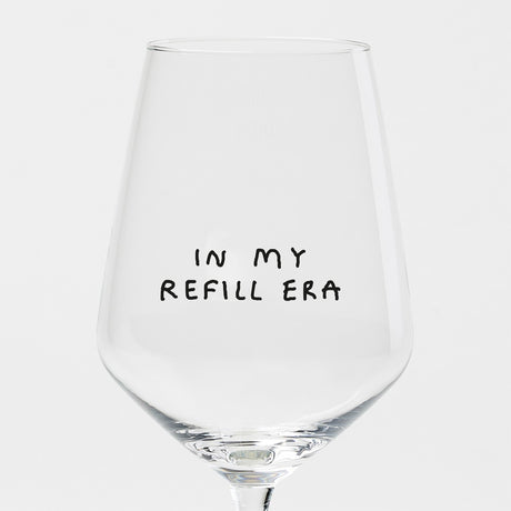 selekkt Weinglas “In My Refill Era” | Cheers zur neuen Ära | selekkt