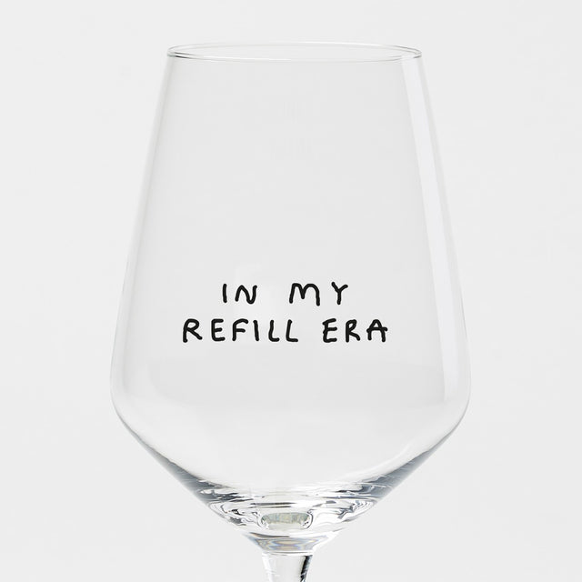 selekkt Weinglas “In My Refill Era” | Cheers zur neuen Ära | selekkt