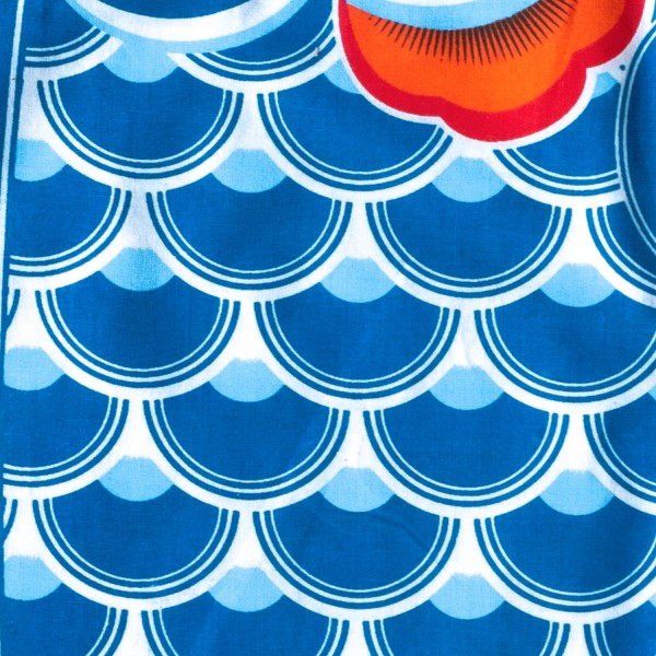 Madame MO Windfisch „Ocean Blue“ (70 cm) | Ruhiger Farbakzent | Madame Mo