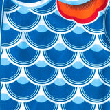 Madame MO Windfisch „Ocean Blue“ (70 cm) | Ruhiger Farbakzent | Madame Mo