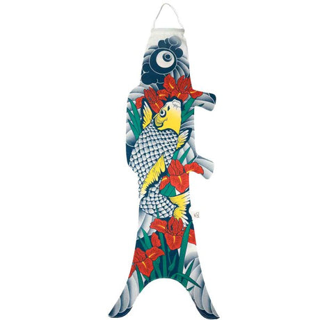 Madame MO Windfisch „Tattoo Carp“ (100 cm) | Japanisch inspiriert | Madame Mo