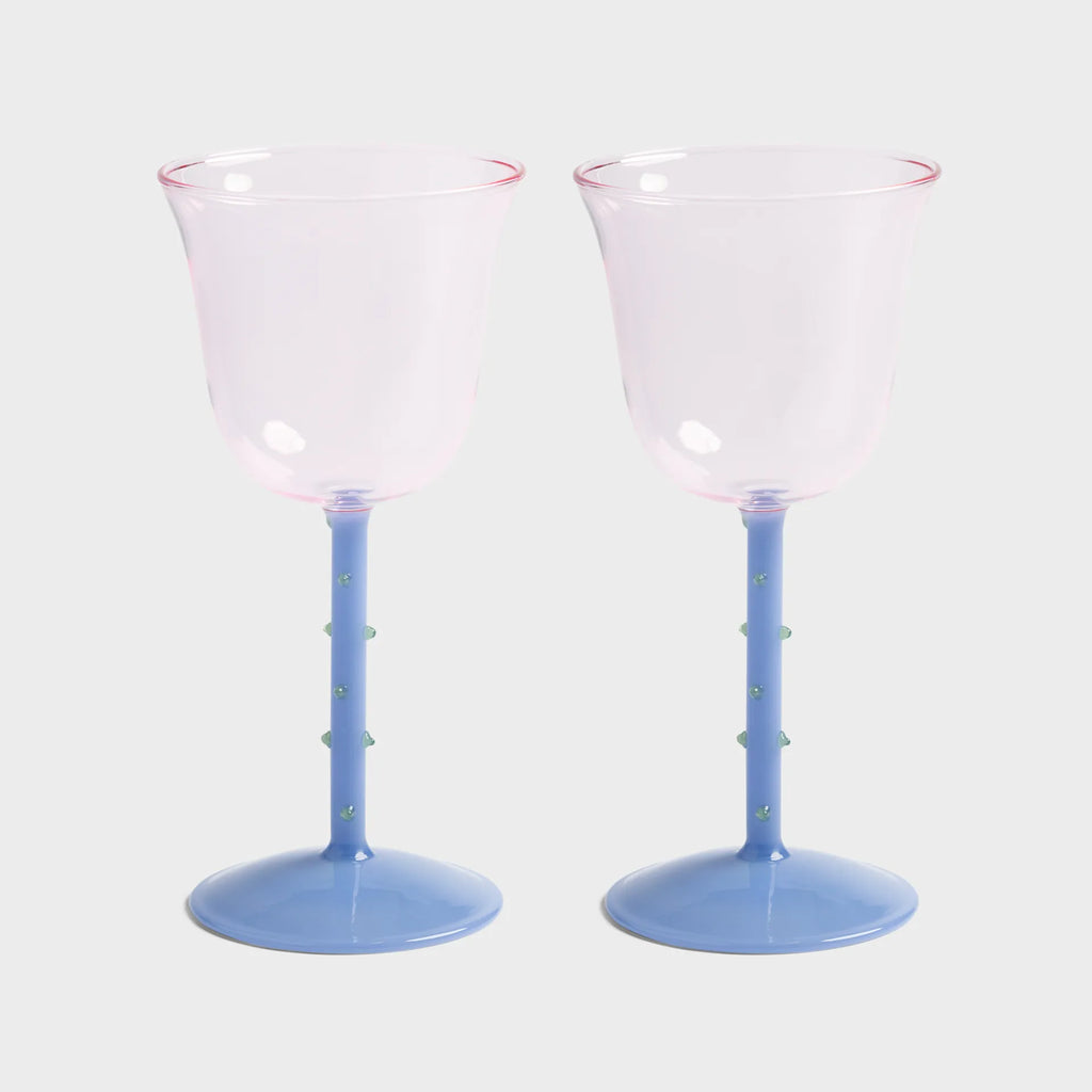 &Klevering Glas &Klevering „Dot Pink“ | Stilvolles Glas für besondere Anlässe