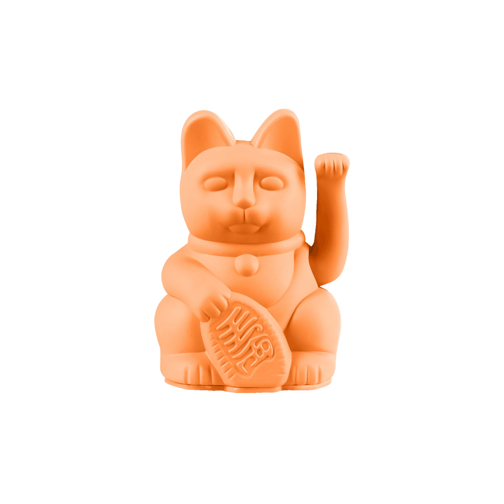 Donkey Products Winkekatze Donkey Products "Lucky Cat Mini" | Pfirsich | Glücksbringer im Mini-Format