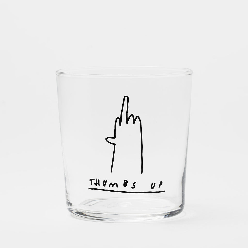 YAHYA Studio Trinkglas "Thumbs up"