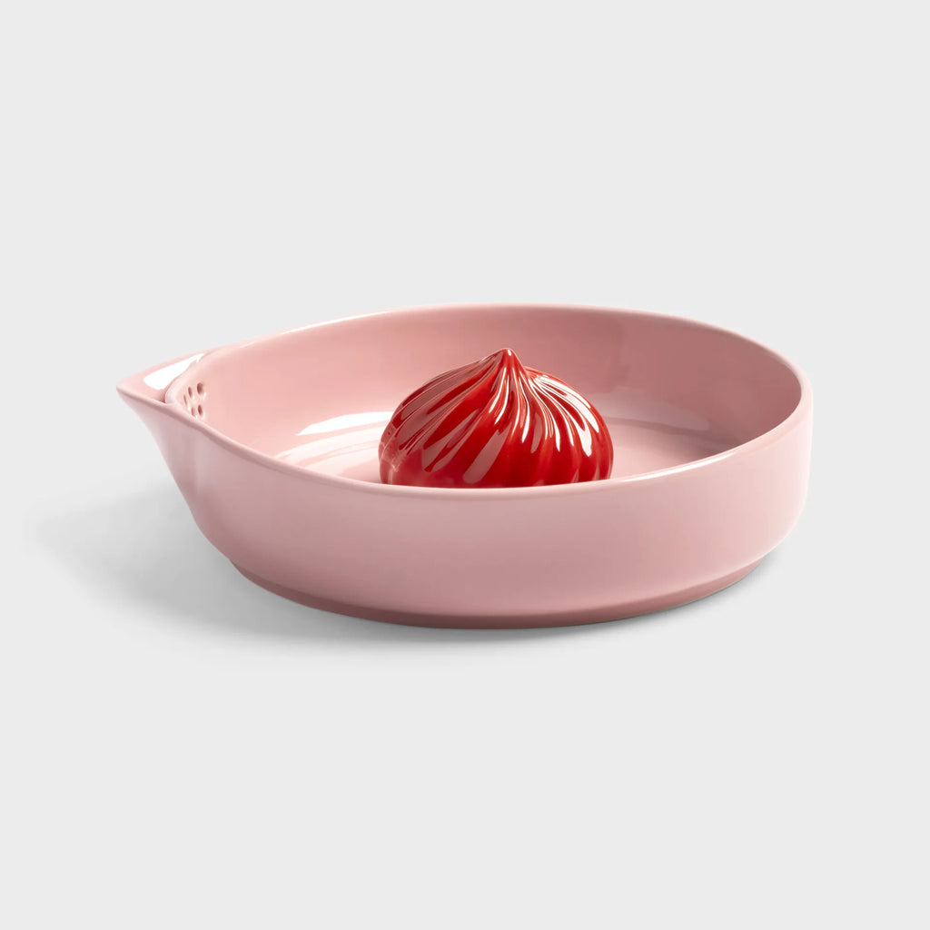&Klevering Zitronenpresse „Squeezer Pudding Pink“ | Stylisch & praktisch | &Klevering