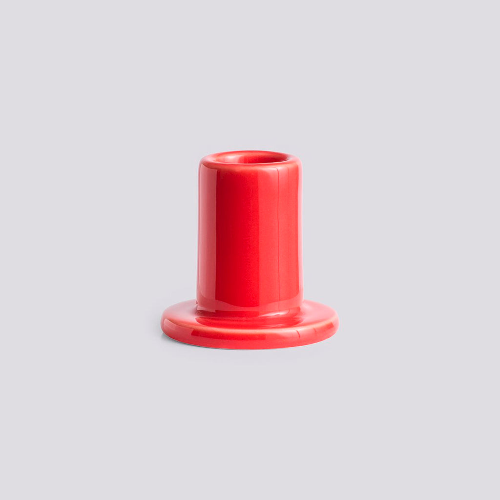 HAY Kerzenhalter „Tube Small Red“ | Schlicht, aber ein Statement | HAY