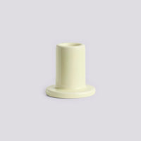 HAY Kerzenhalter „Tube Small Lime White“ | Minimalistisches Design | HAY