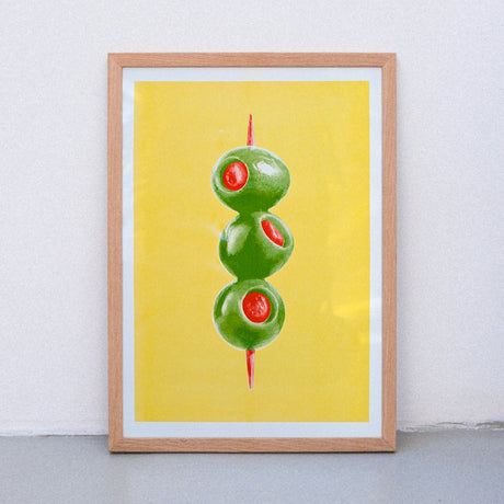 Edition SCHEE Aceitunas (DIN A3) | Edition SCHEE | Risographie