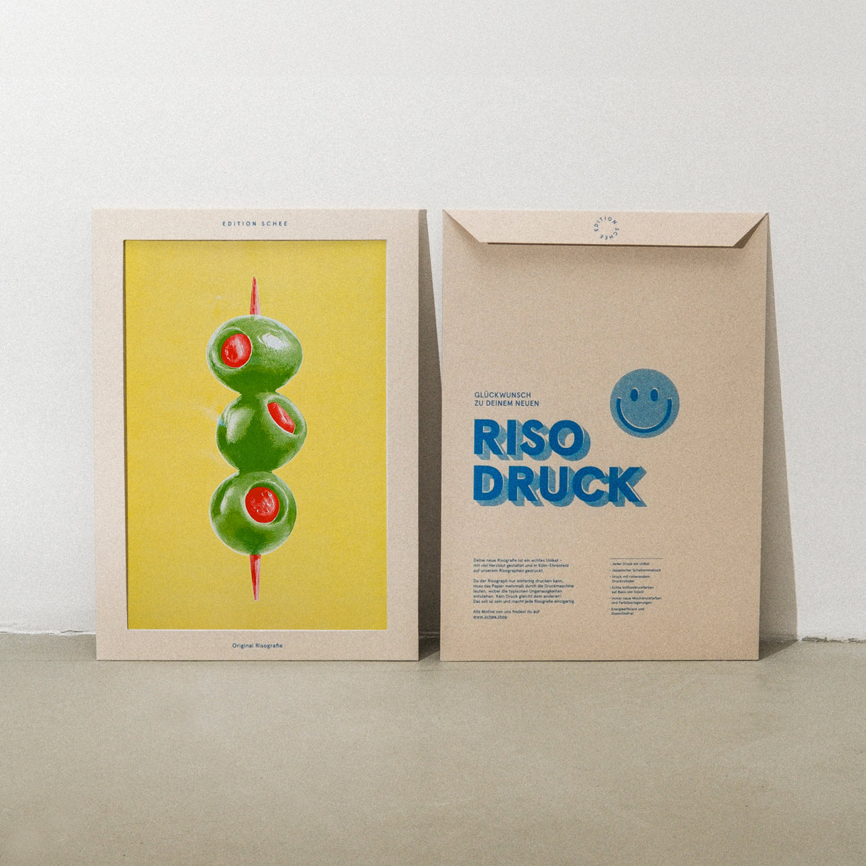 Edition SCHEE Aceitunas (DIN A3) | Edition SCHEE | Risographie