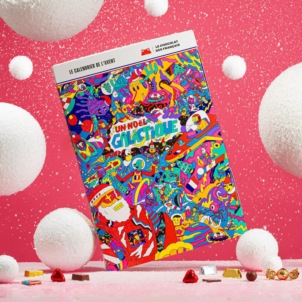Le Chocolat des francais Adventskalender Le Chocolat des Francais | Französischer Schokokalender