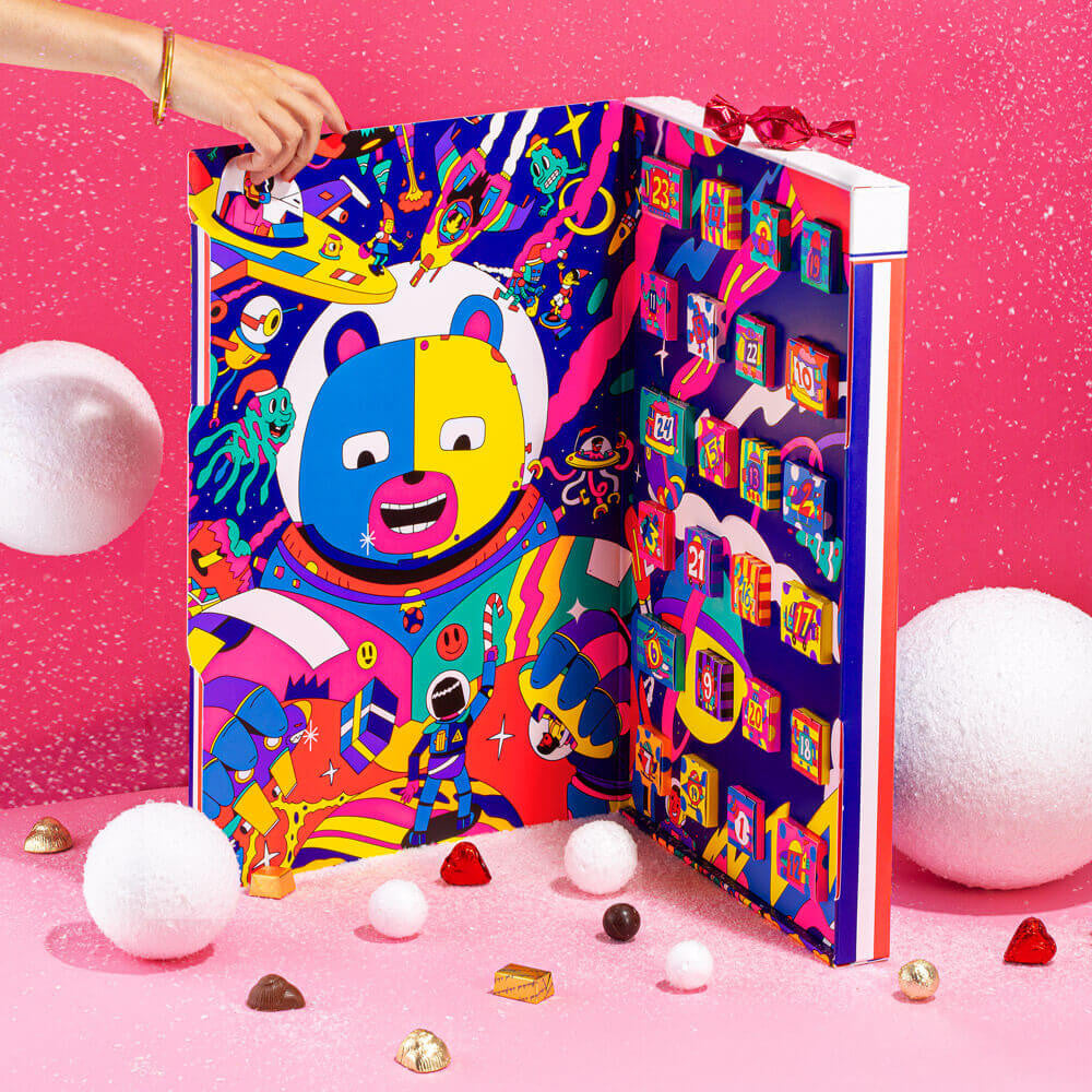 Le Chocolat des francais Adventskalender Le Chocolat des Francais | Französischer Schokokalender