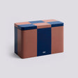 HAY Dose „Tin Container Medium“ | Brown & Midnight Blue | HAY