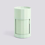 HAY Container „Facet Cabinet High Soft Mint“ | Moderner Beistelltisch | HAY