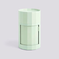 HAY Container „Facet Cabinet High Soft Mint“ | Moderner Beistelltisch | HAY