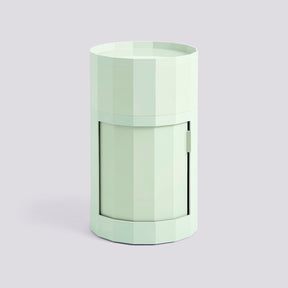 HAY Container „Facet Cabinet High Soft Mint“ | Moderner Beistelltisch | HAY
