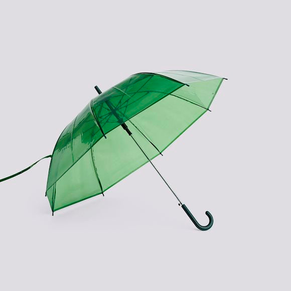 HAY Regenschirm „Canopy Umbrella Green“ | Frische Farbe für graue Tage | HAY