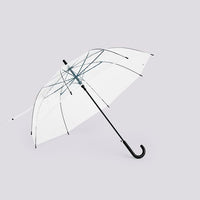 HAY Regenschirm „Canopy Umbrella Clear“ | Klare Sicht bei jedem Schauer | HAY