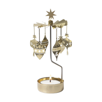 Pluto Design Engelspiel “Ornaments” | Zart drehendes Design in Gold | Pluto Design