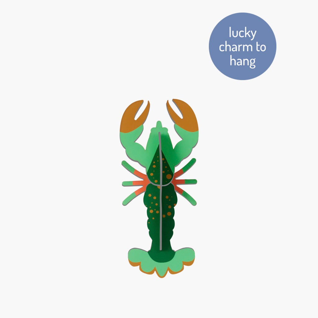 studio ROOF Lucky Charm Lobster | Glücksbringer Anhänger von Studio Roof