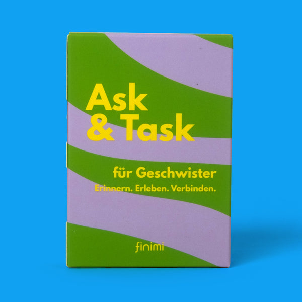 finimi Kartenset „Ask und Task | Geschwister | Fragen & Aufgaben | finimi