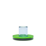 Hübsch Kerzenhalter „Astra Small Blau/Grün“ | Glasdesign | Hübsch