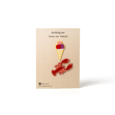 HejPatches Bügelbild „Sommer“ | Verspieltes Motiv | HejPatches