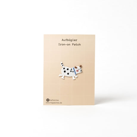 HejPatches Bügelbild „Hund“ (Jane Holtewert) | Liebevoll illustriert | HejPatches