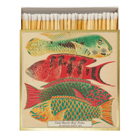 Archivist Lange Streichhölzer „Fishes“ Archivist | Extra lang in Square Matchbox