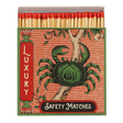 Archivist Lange Streichhölzer „Crab“ von Archivist | Extra lang in Square Matchbox