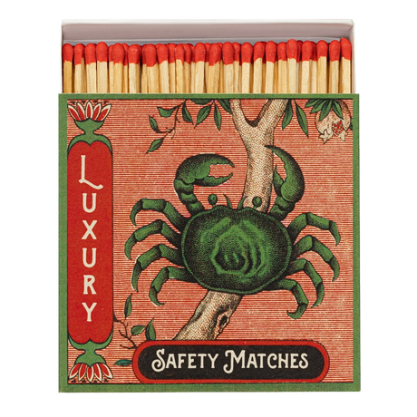 Archivist Lange Streichhölzer „Crab“ von Archivist | Extra lang in Square Matchbox