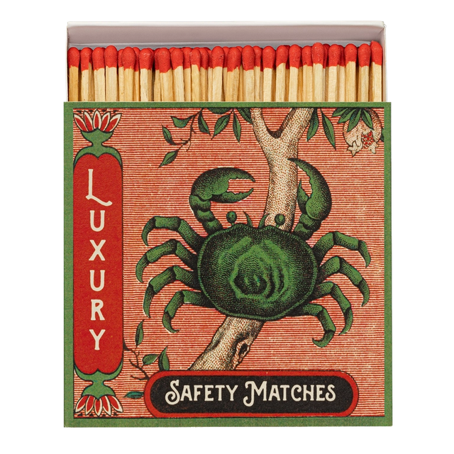 Archivist Lange Streichhölzer „Crab“ von Archivist | Extra lang in Square Matchbox