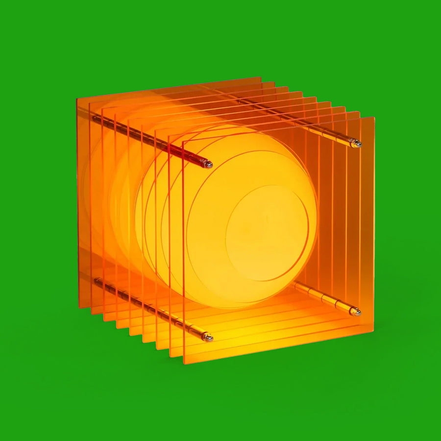 BANG Leuchte BANG “LOP Small Square Orange” | Kompakte Lampe in Orange