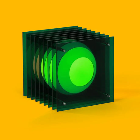 BANG Leuchte “Square Small” Green | Grün, klar & modern | BANG