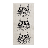 helen b Badetuch “Kitty” | Verspielt & weich aus Baumwolle | helen b