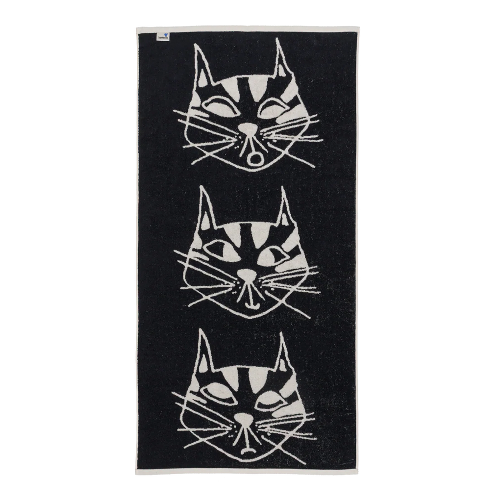 helen b Badetuch “Kitty” | Verspielt & weich aus Baumwolle | helen b