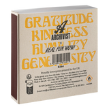 Archivist Lange Streichhölzer „Gratitude and Kindness“ | in Square Matchbox | Archivist