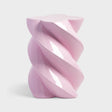&Klevering Beistelltisch Pillar Marshmallow Candy Pink von &Klevering | Glasfaser