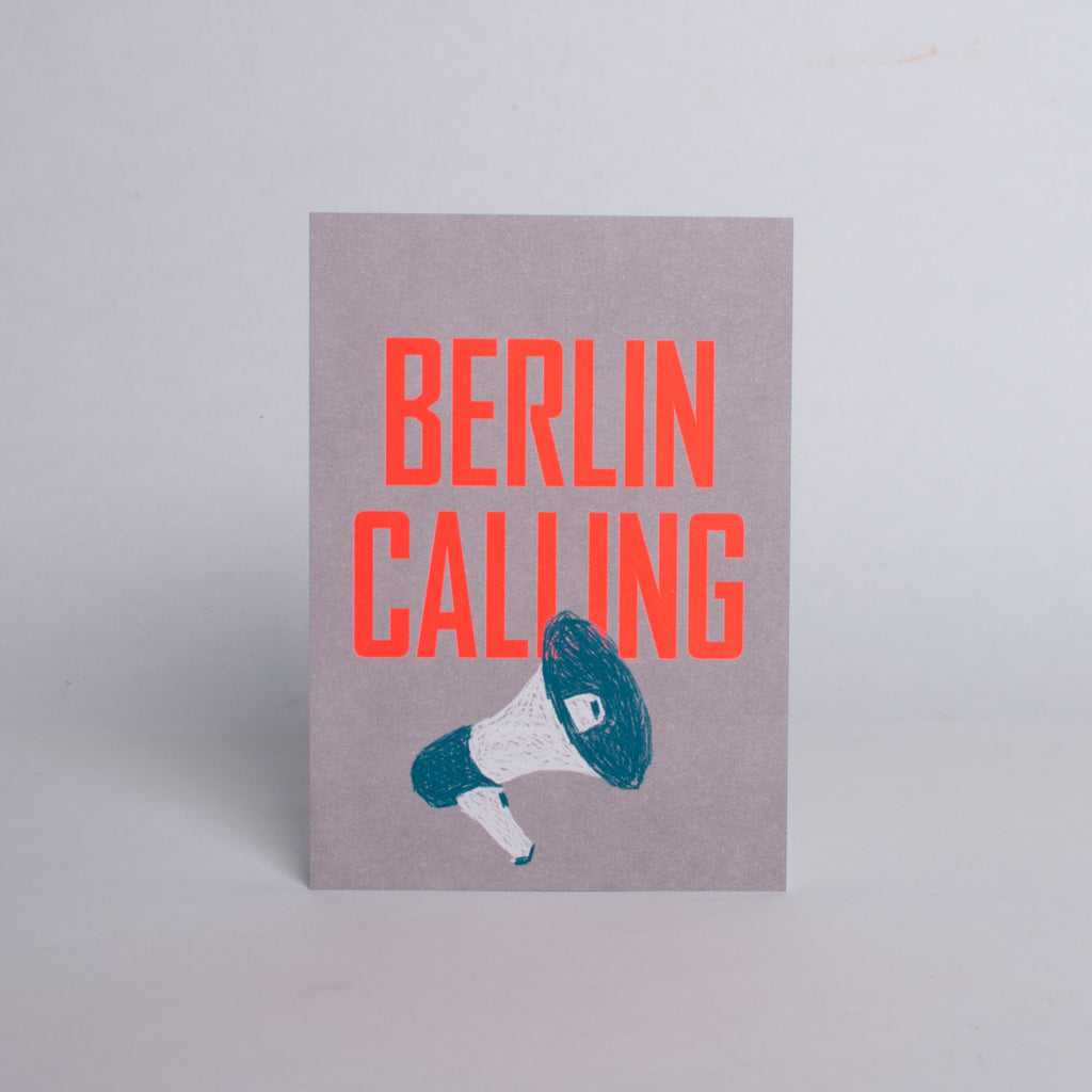 Edition SCHEE Postkarte "Berlin Calling"