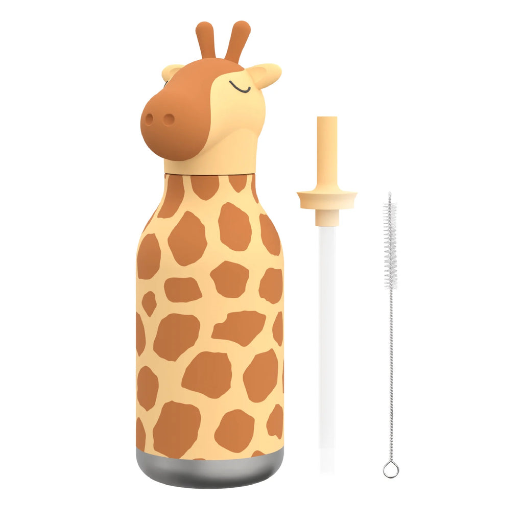 asobu Trinkflasche “Giraffe Spots” (460ml) | Safari-Style to go | asobu
