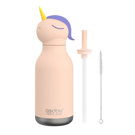 asobu Trinkflasche “Unicorn” (460ml) | Magisch & bunt | asobu