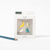 Midori Magnete Midori "Mini Birds" (4 Stück) | Niedliche Vögel als Magnet