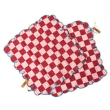 Bitossi Home Servietten “Rosa” 2 Stk. | Stoffservietten im Set | Bitossi Home