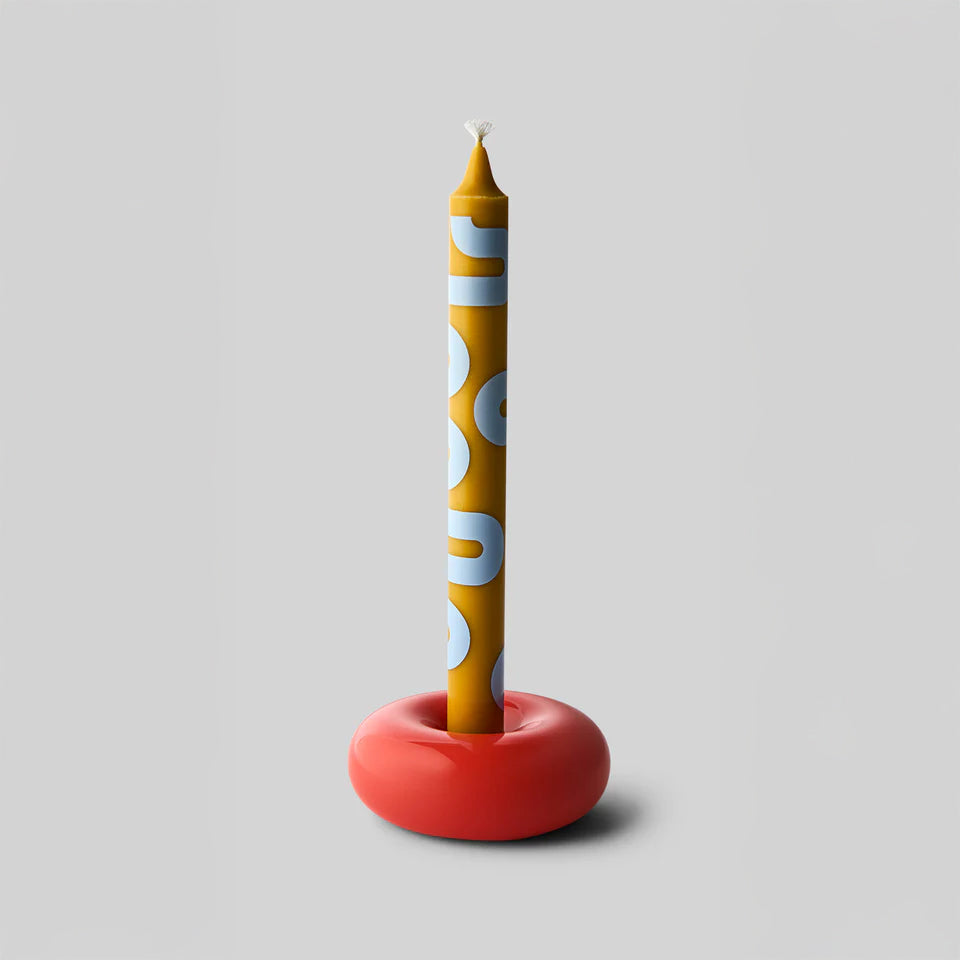 Studio About Kerzenhalter „Bob Small Red“ | Rund & auffällig | Studio About