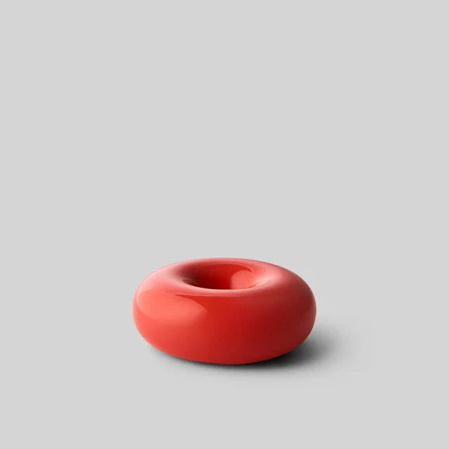 Studio About Kerzenhalter „Bob Small Red“ | Rund & auffällig | Studio About