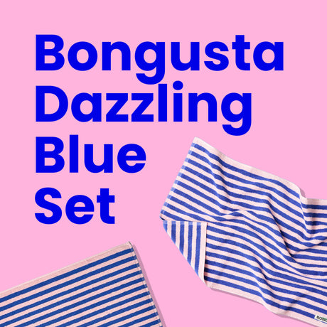BONGUSTA Bongusta Set "Dazzling Blue & Rose" | Badezimmer Starter Set